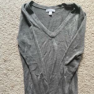 Comfortable, professional,  gray sweater